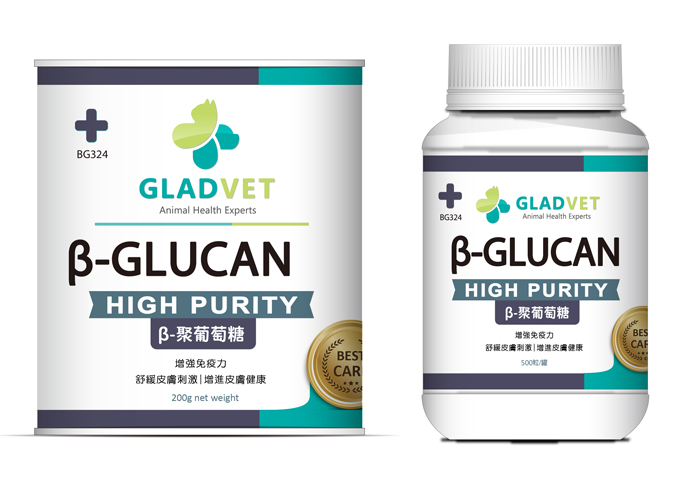 β- GLUCAN , β-聚葡萄糖（粉劑/膠囊）